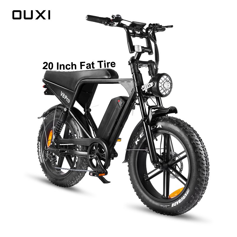 EU OUI V8 Pro 20inch Fatbike EU NL DE PL Warehouse 1000w Electric Fat Bike E-Bike EBike Electric Mountain Bike