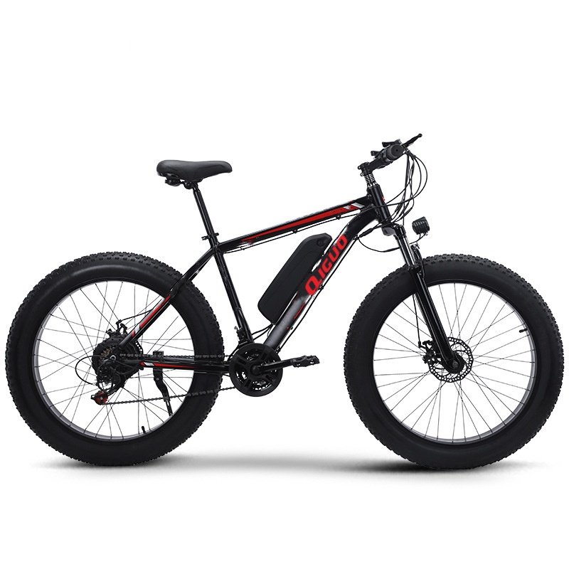 Hot selling aluminium alloy 26 inch mountain bike wide tires electric snow bikes and assisted bicycles