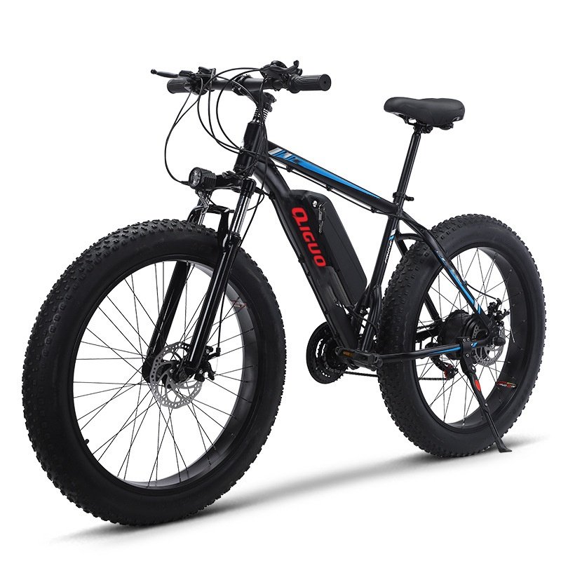 Hot selling aluminium alloy 26 inch mountain bike wide tires electric snow bikes and assisted bicycles