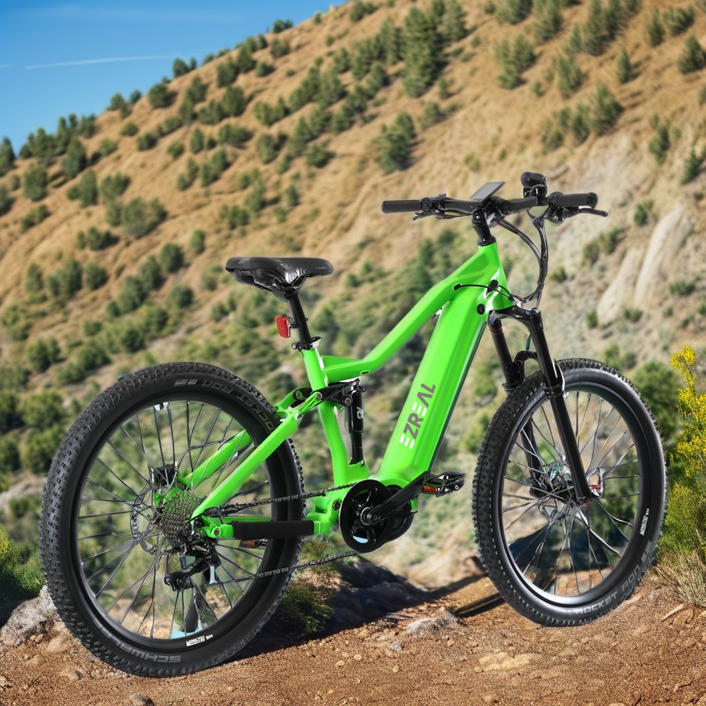 BAFANG 48v 1000w Electric Mountain E-Bike Full Suspension Aluminum Alloy Frame Lithium Battery Fat Model Central Motor Hydraulic