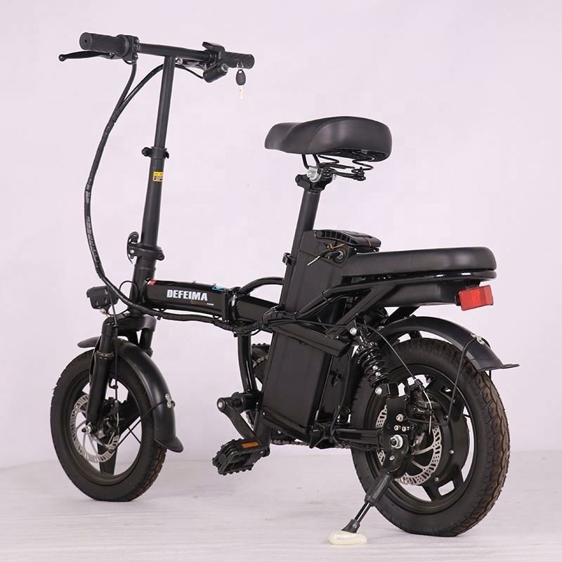 Factory Wholesale 48V 14Inch Foldable Adults 350W400W electric bike electric folding bicycle folding electric bicycle