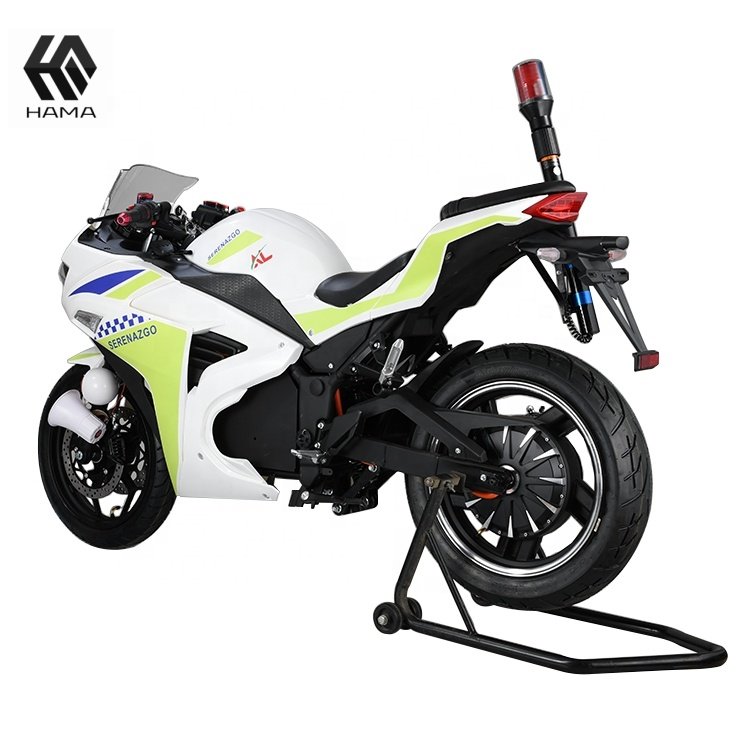 HAMA High-Speed 95km/h 3000W/5000W Customized Electric Bike Sportbike Electric Moped Disc Brake 17Inch 72V 150km E-Motorcycles