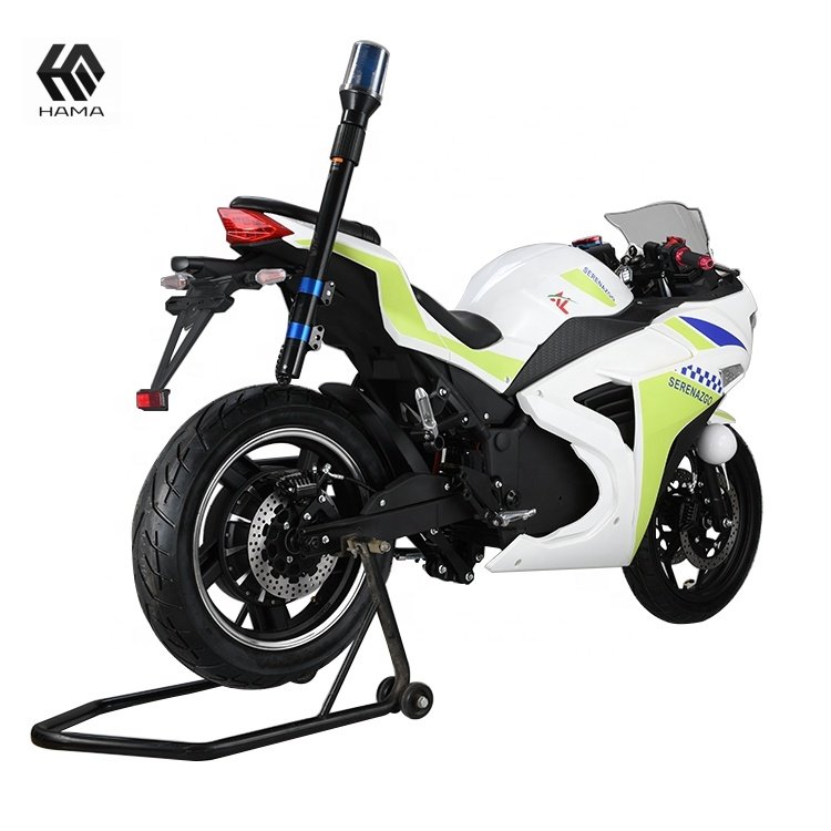 HAMA High-Speed 95km/h 3000W/5000W Customized Electric Bike Sportbike Electric Moped Disc Brake 17Inch 72V 150km E-Motorcycles