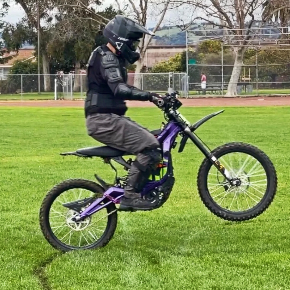 2025 Top Speed 75km/h Sur ron Electric dirt bike 60V electric mountain bike 6000W light bee x off road ebike for Adults