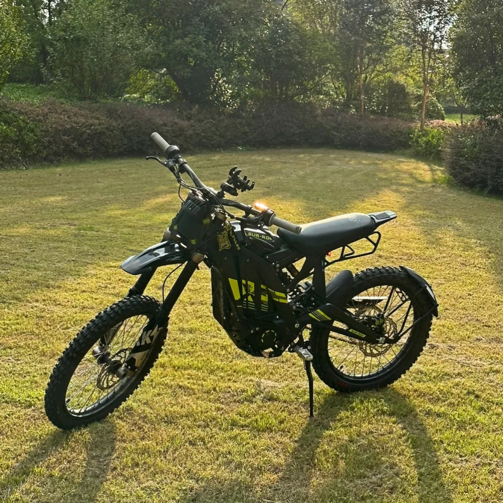 2025 Top Speed 75km/h Sur ron Electric dirt bike 60V electric mountain bike 6000W light bee x off road ebike for Adults