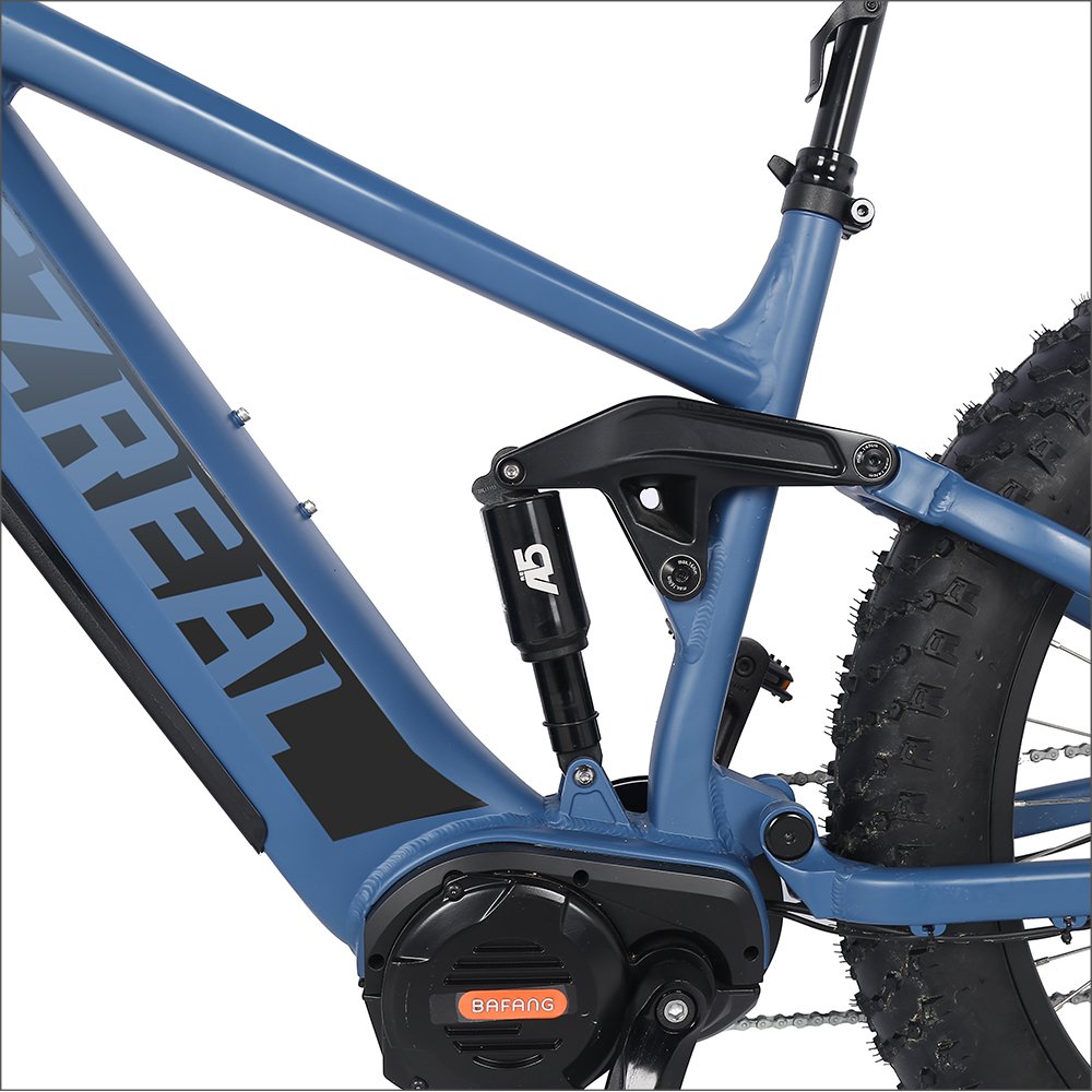 Ereal MT16 Full electric E-bike 48V 1000W BAFANG middle motor fully electric mountain bike Aluminum Alloy frame best E-mtb