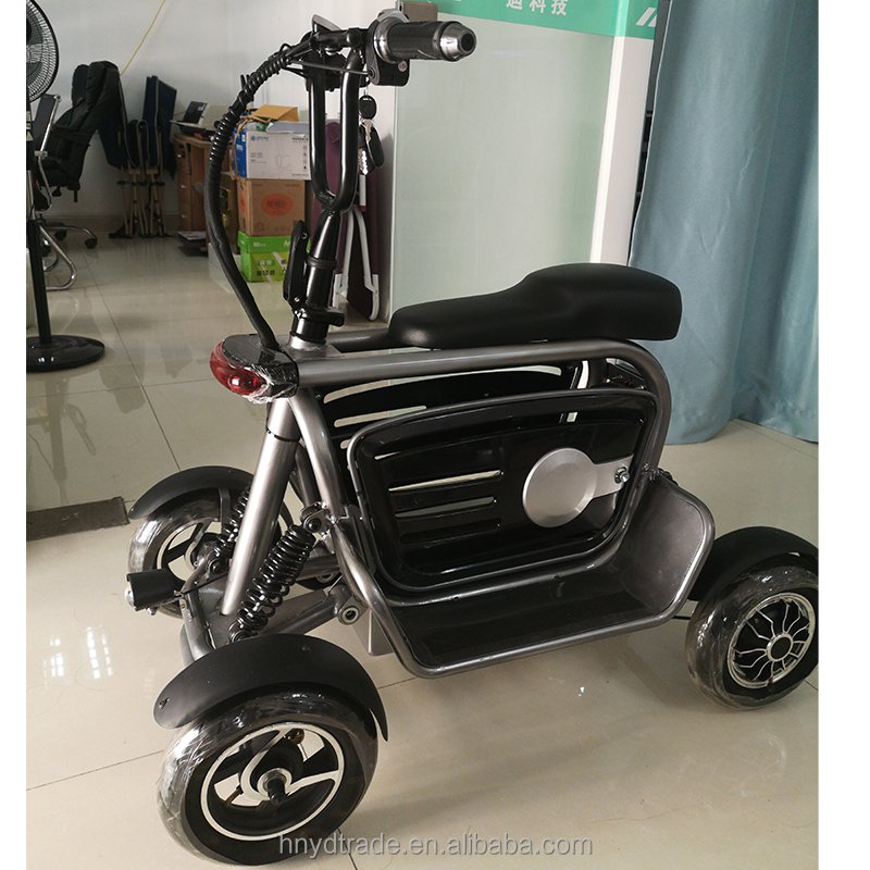 Wholesale New Electric Bike Scooter 48V 4 Wheels Pet Functions Electric Bike Scooters Electric Car Adult Battery Bicycle