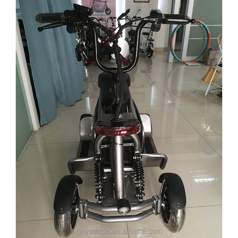 Wholesale New Electric Bike Scooter 48V 4 Wheels Pet Functions Electric Bike Scooters Electric Car Adult Battery Bicycle