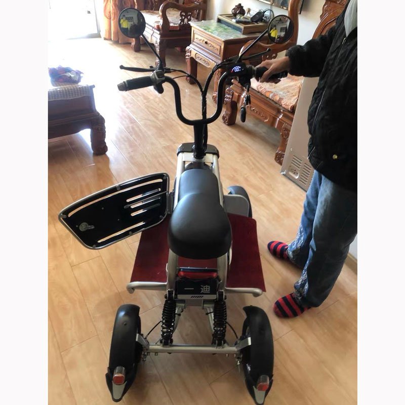 Wholesale New Electric Bike Scooter 48V 4 Wheels Pet Functions Electric Bike Scooters Electric Car Adult Battery Bicycle