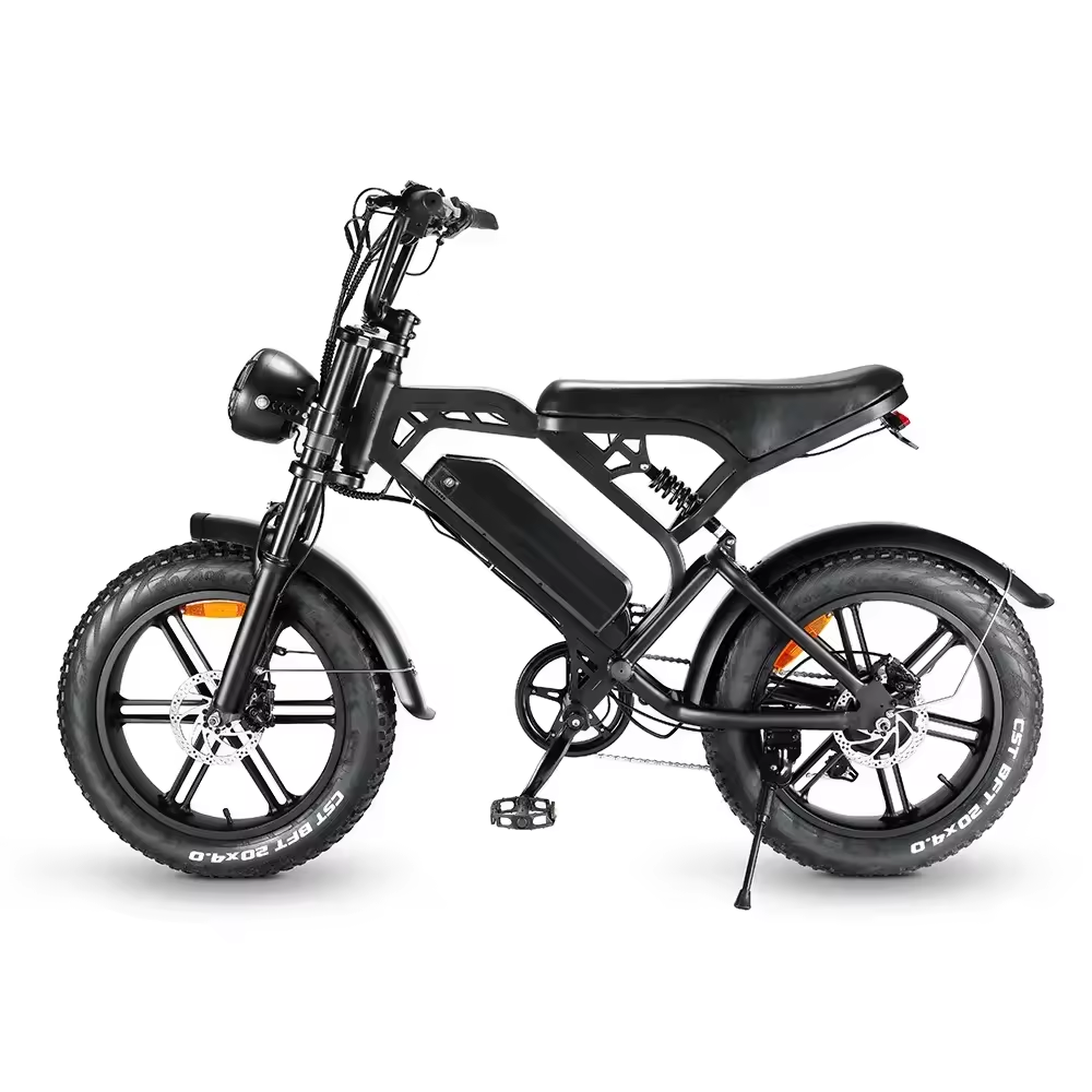V20 Electric 20-Inch Fat Tire Adult E-Bike 750W 50km/h Speed Ready Stock UK EU USA Warehouse V20 Electric Mountain Bike Adults