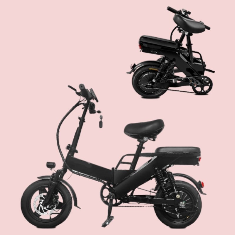2025 factory price electric mountain bike 48V unisex foldable frame 400w vibration damping system bicycle electric bicycle