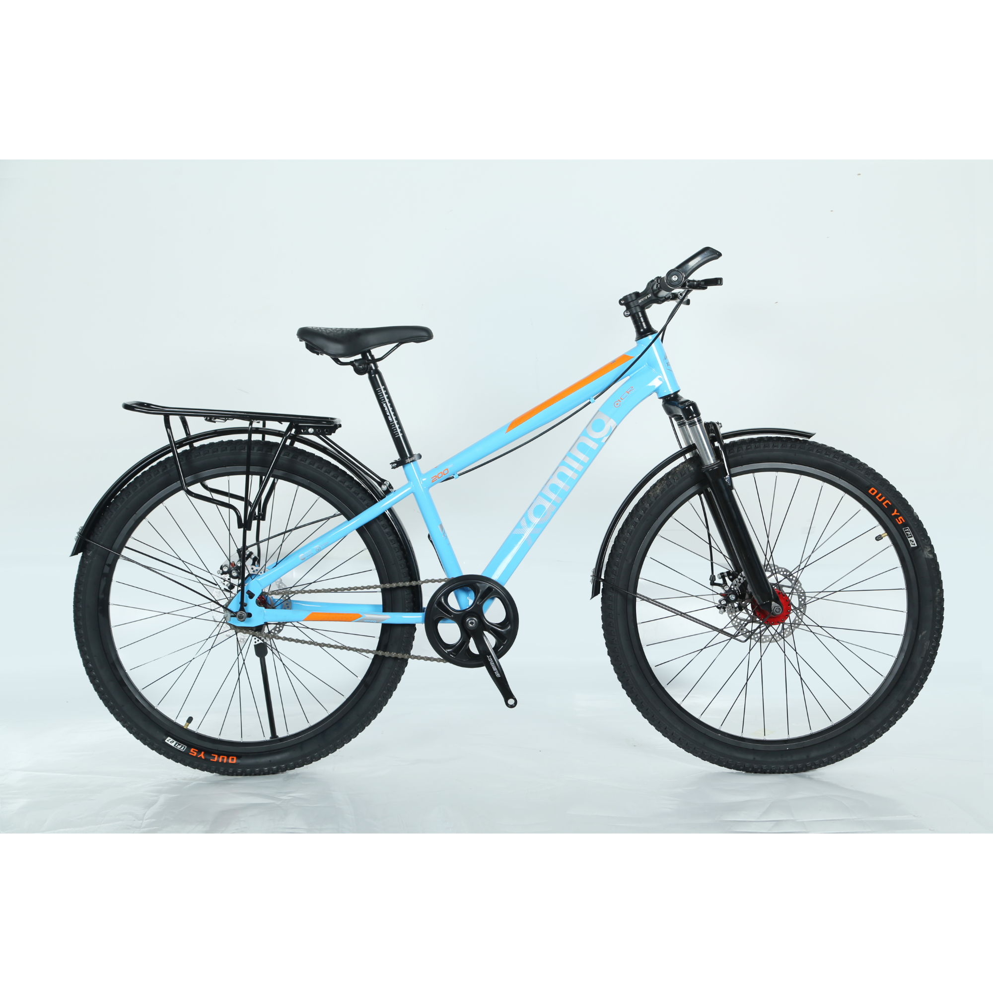 Mountain Bike 18/20/22/24/26 Inch Steel single Speed Bicycles Disc Brakes Mountain Bike