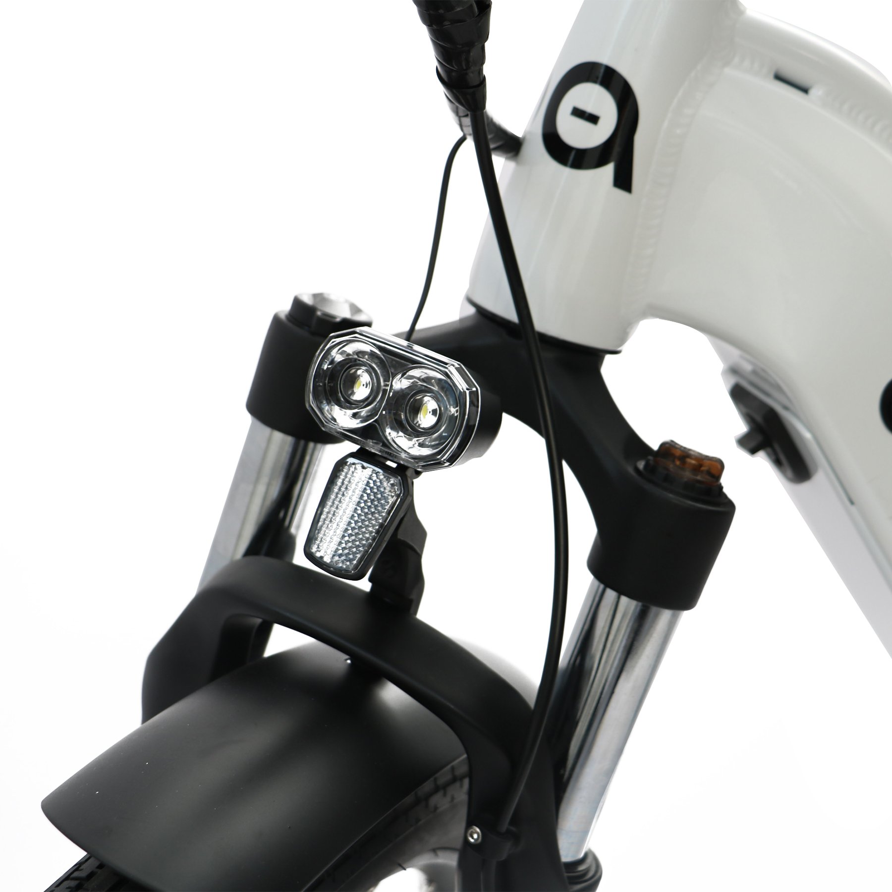 24inch 3.0 Tire Ebike Torque Sensor Electric City Bike Step Thru for Women