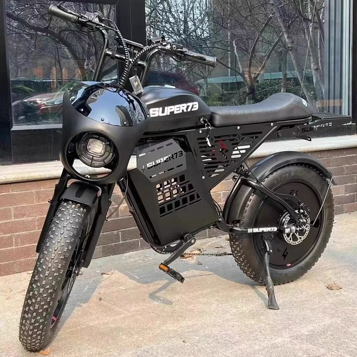 EU Warehouse 30AH 35AH 52AH 200KM Electric Bike Road Off Road 20 Inch Fat Tire Mountain Electric Bike Adult Electric Bike