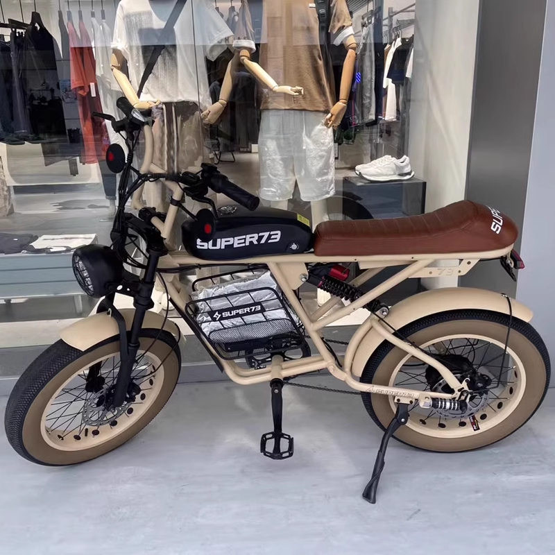 EU Warehouse 30AH 35AH 52AH 200KM Electric Bike Road Off Road 20 Inch Fat Tire Mountain Electric Bike Adult Electric Bike