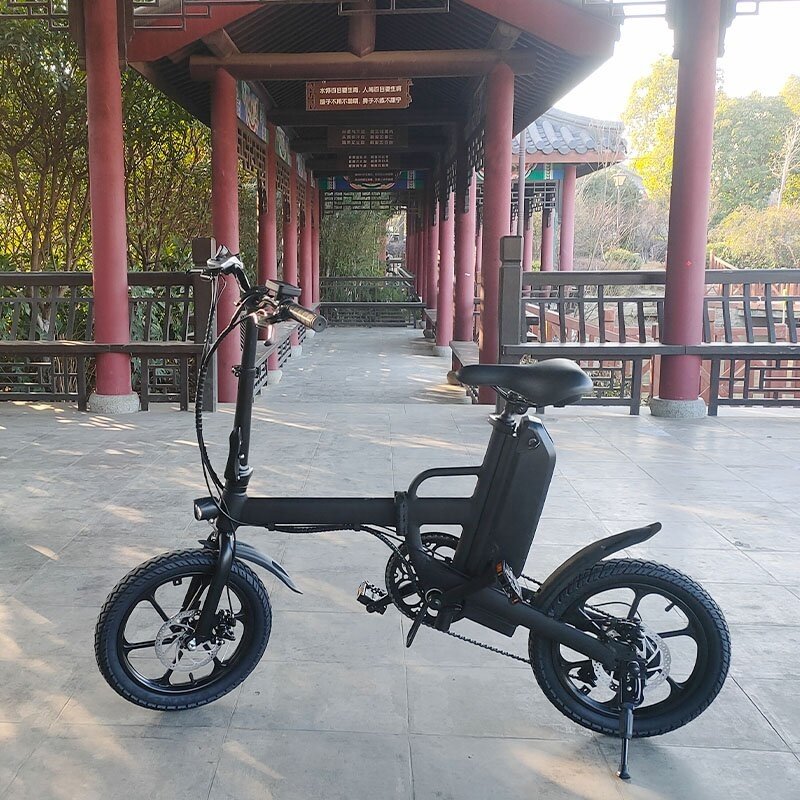250w adult 36v urban ebike battery e-bike folding bike 16 inch women foldable electric bicycle electric city bike