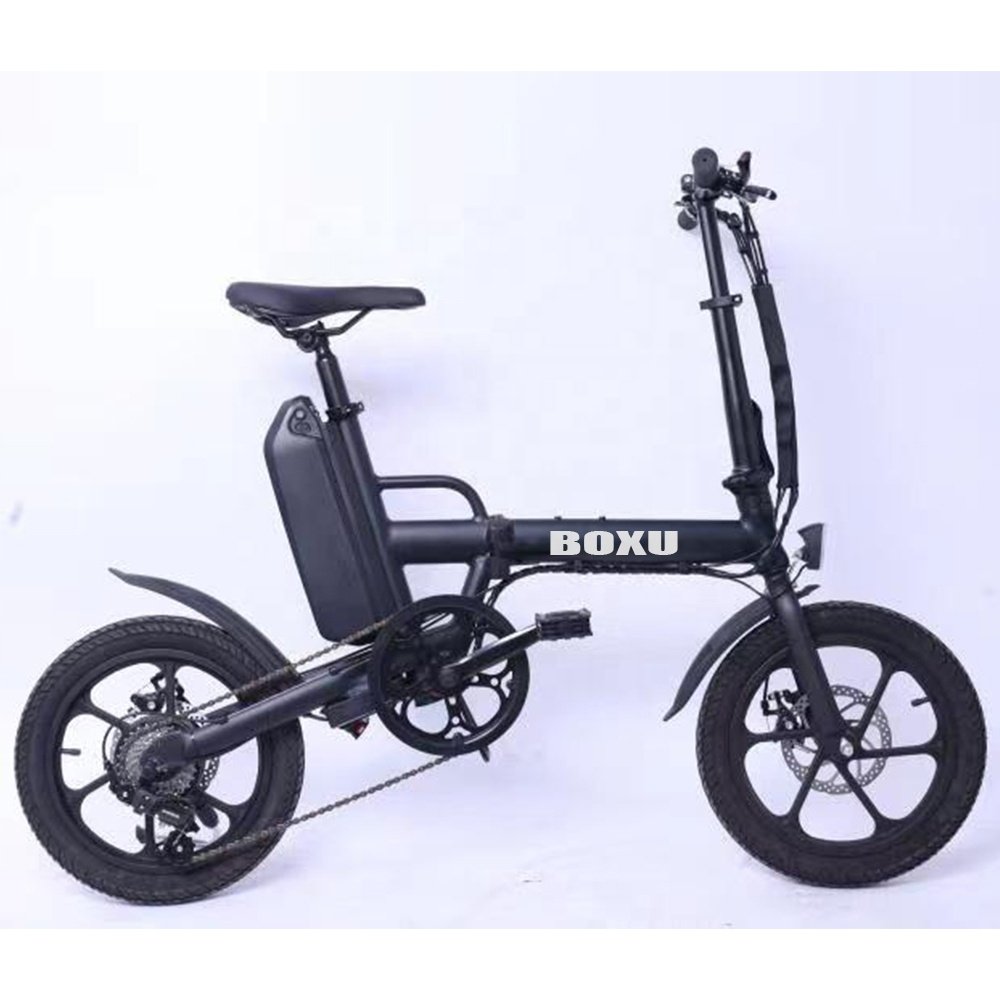 250w adult 36v urban ebike battery e-bike folding bike 16 inch women foldable electric bicycle electric city bike