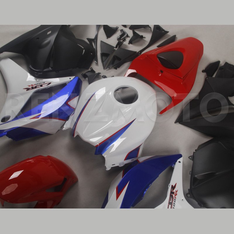 Fairings CBR600RR blue red black white Bodywork Injection Panels Abs Plastic Body Kits For Honda CBR600RR 2009 2012