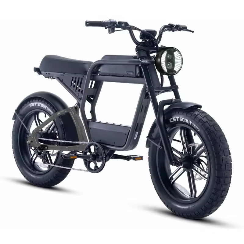 New 48v 1500w Retro E-Bike Electric Cycle Road Dirt Fat Tire E Bike Fast Ebike Electric Mountain Bike