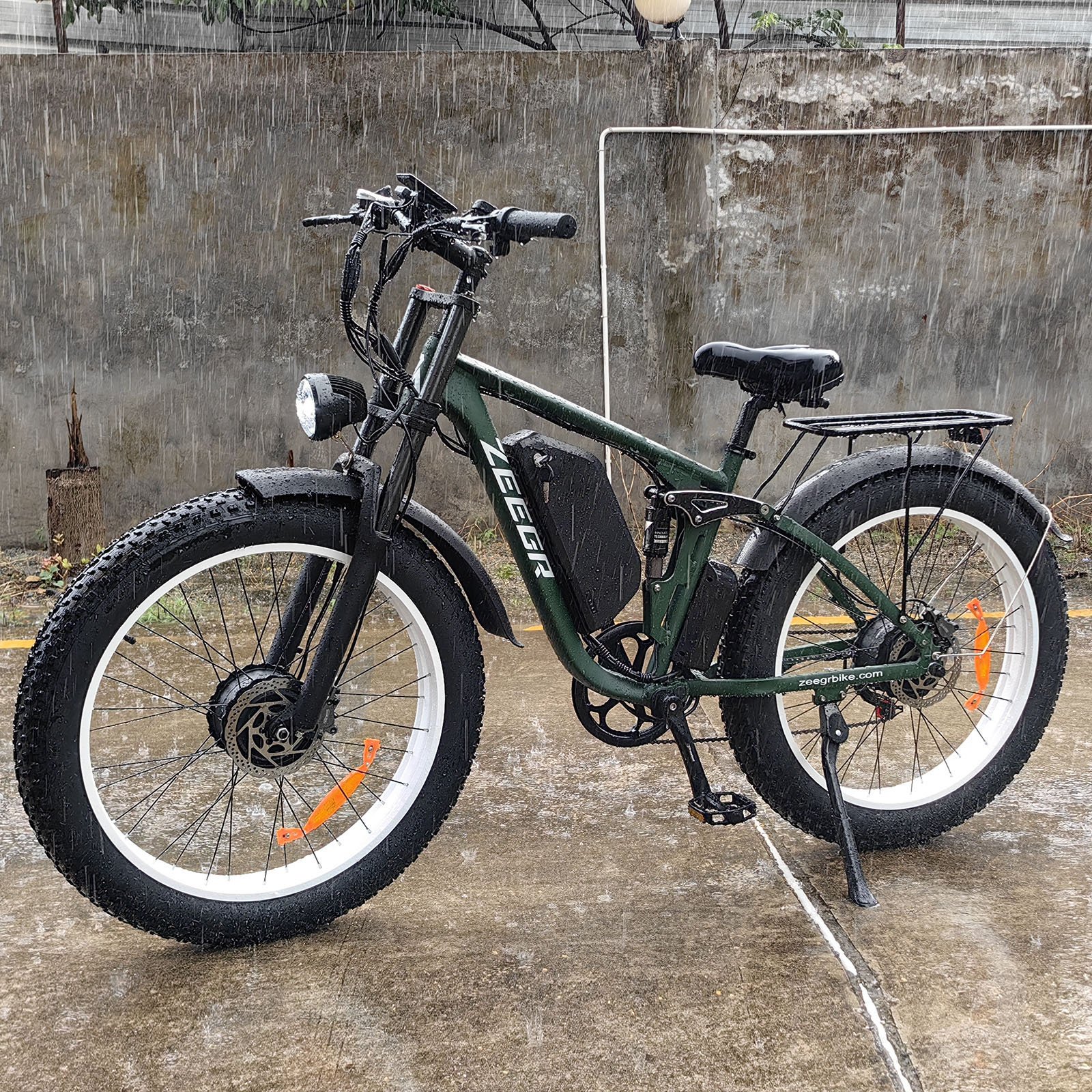 ZEEGR 48V 2000W 22.4AH 21 speed electric mountain bike mountain bicycle mtb EBike Fat Tire Bike for Adults
