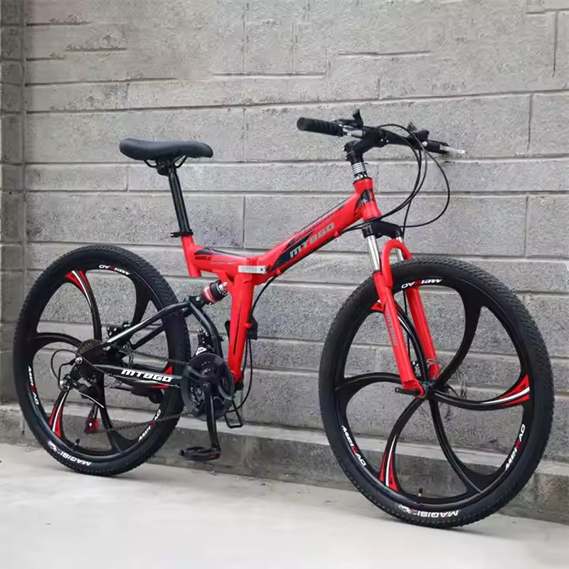 26" black factory cheap price steel mtb bike 29 inch full suspension 21 speed foldable bicicleta mountain bike for adult