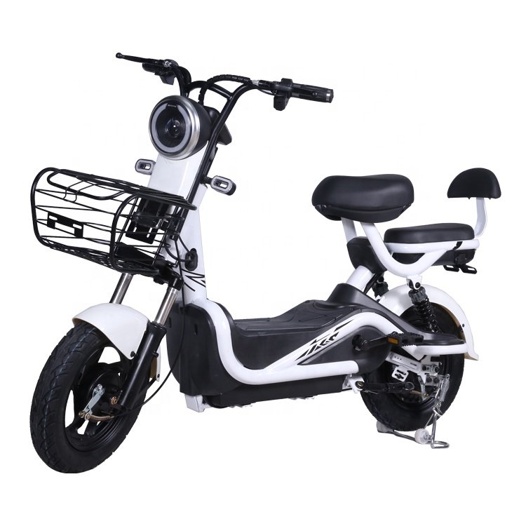 Stylish and Convenient long distance ride and long range 14 inch seats Ebike electric bicycle full suspension Electric City bike