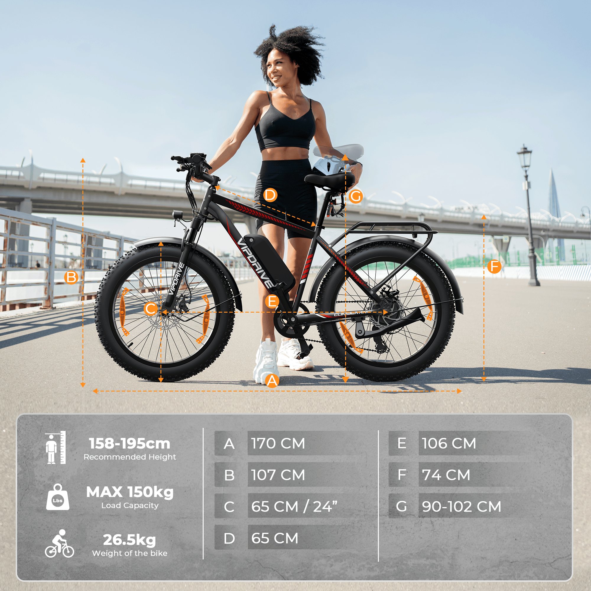 48V 13A Long Rang 24*4" Fat Tyre All Terrain Electric Mountain Bike Lockable Suspension 750W 45KPH Fast Ebike With Rear Rack