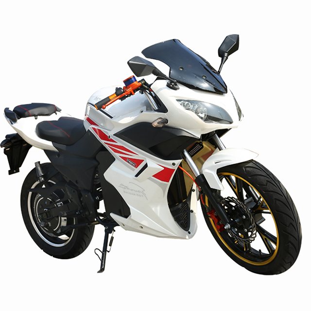 Arrival fashion multiple colour Cycling competition 72v 3000w electric motorcycle lithium