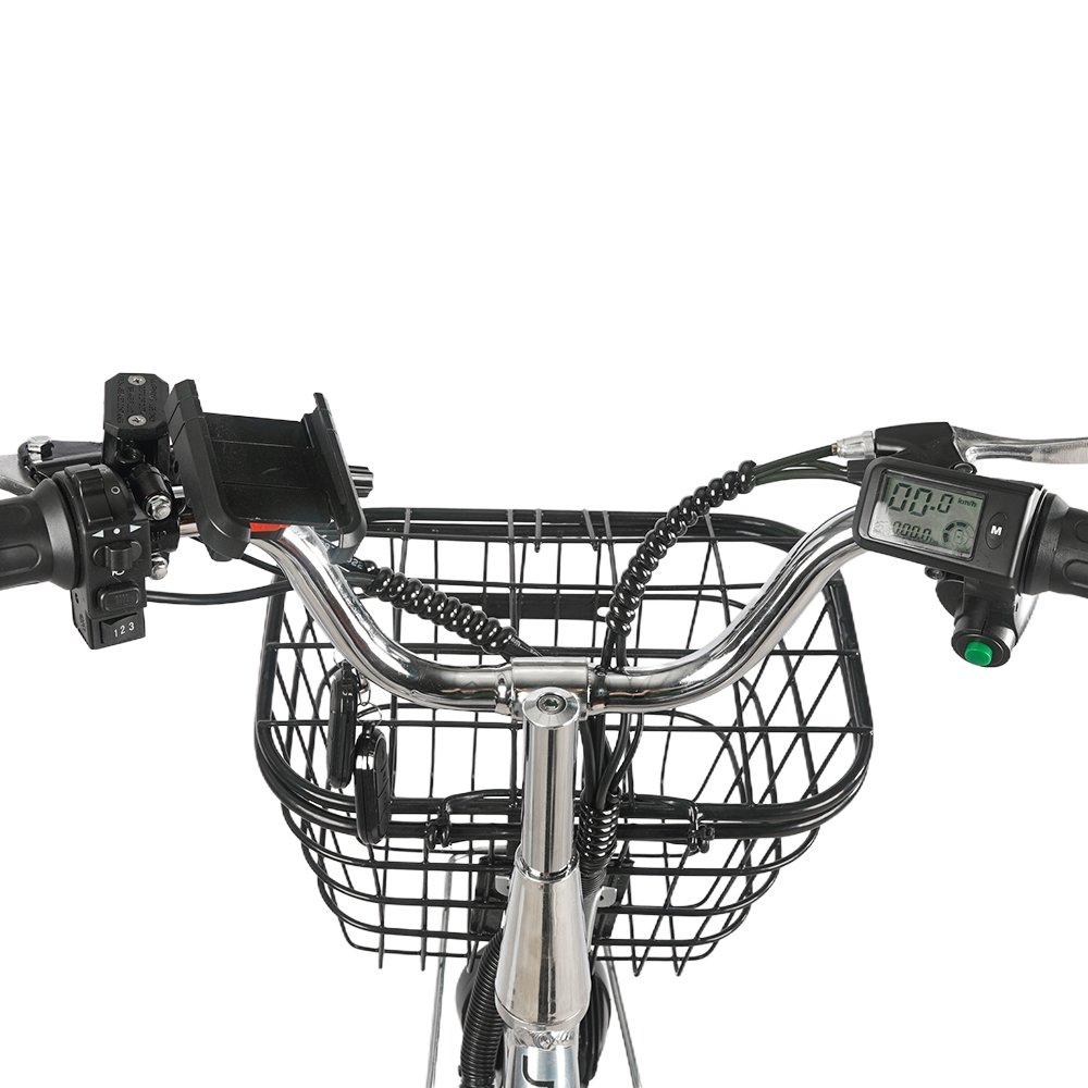 High Power 20-Inch 48V21AH 1500W Aluminum Alloy Lithium Battery Electric City Bike Low Price Long Range Road Bike with Charging