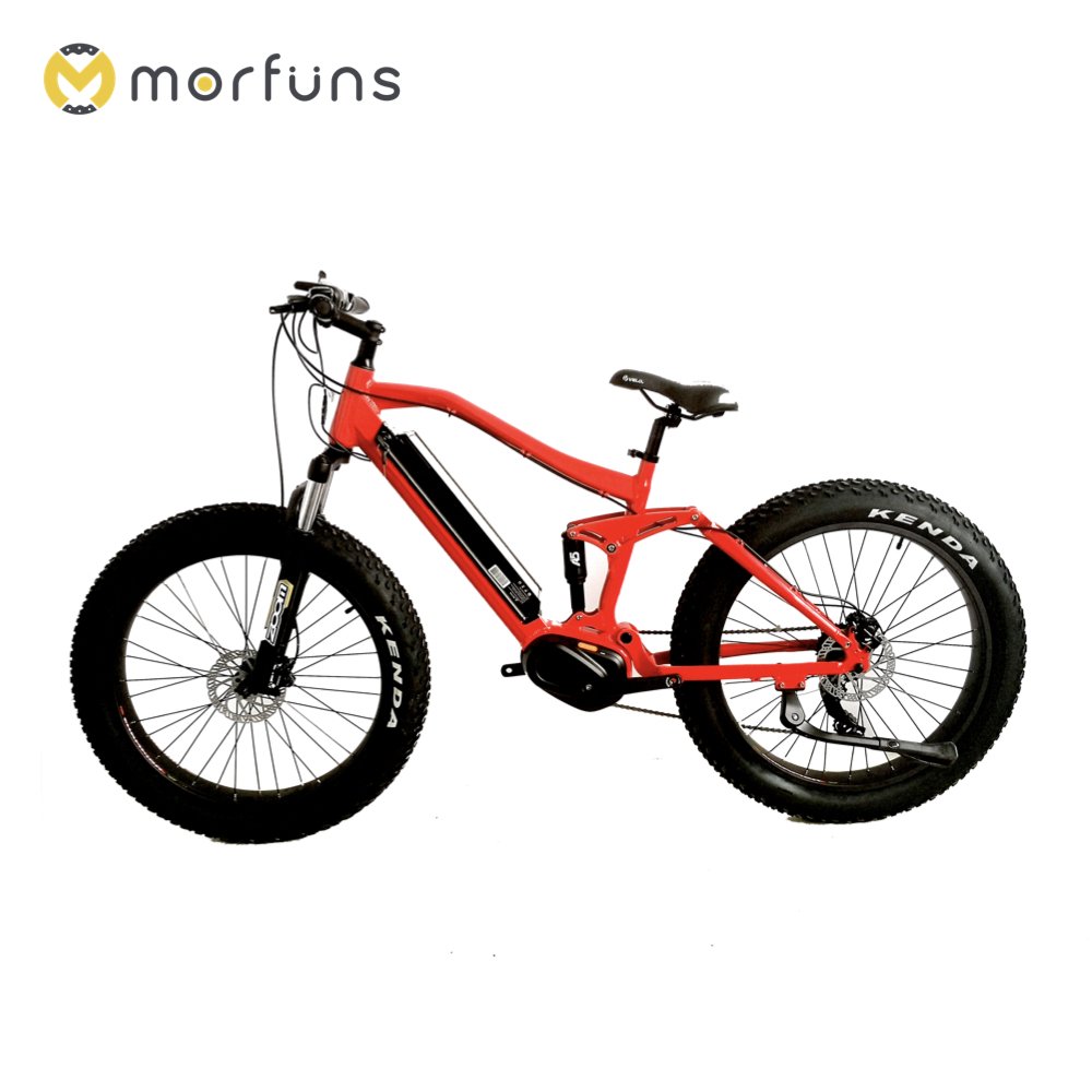 Full Shockingproof Frame Fat Tire Electric Mountain Bike Fat Bike Beach Cruiser bicycle Electric Bicycle