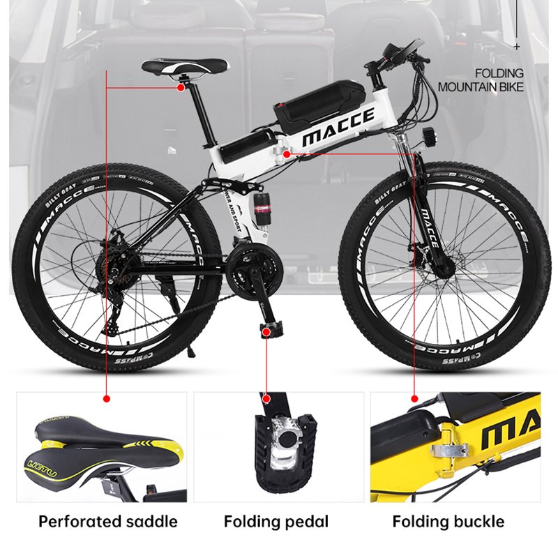 Sample Available 36v 20a Mountain Bike 21 Speed Electric Bicycle For Adult