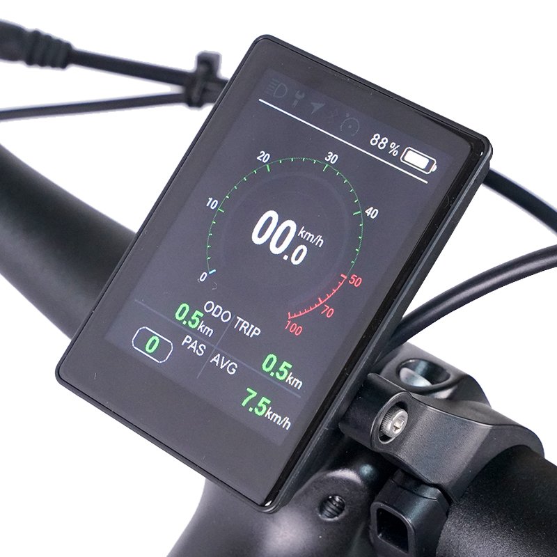 250W 27.5inch Mid-drive frame battery Electric City bike e bike with Bluetooth LCD Display