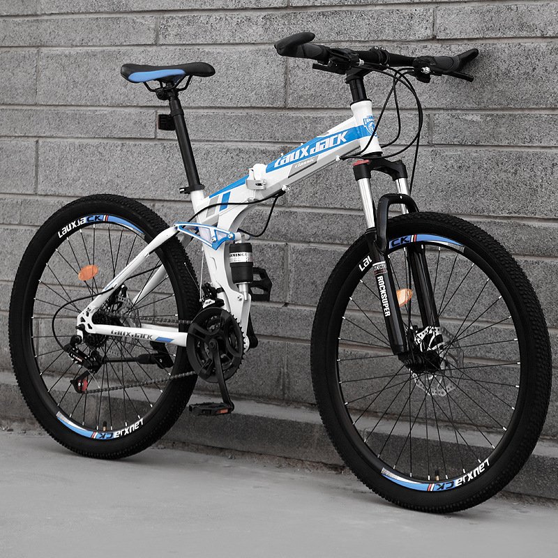 Mountain Bike 26-Inch Variable Speed Folding Shock Absorber Bicycle Bicycle Disc Brake Student Mountain Bike
