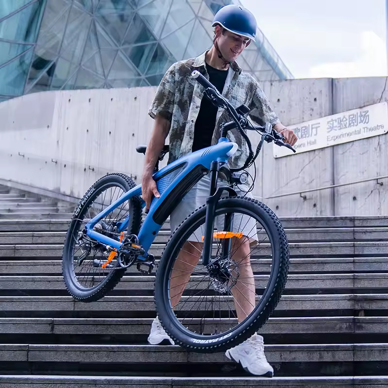 China Factory 9 Speed 48v 26 Inch 27.5Inch Electrically Assisted Bicycles All-terrain Mountain Electric Cycle Electric City Bike