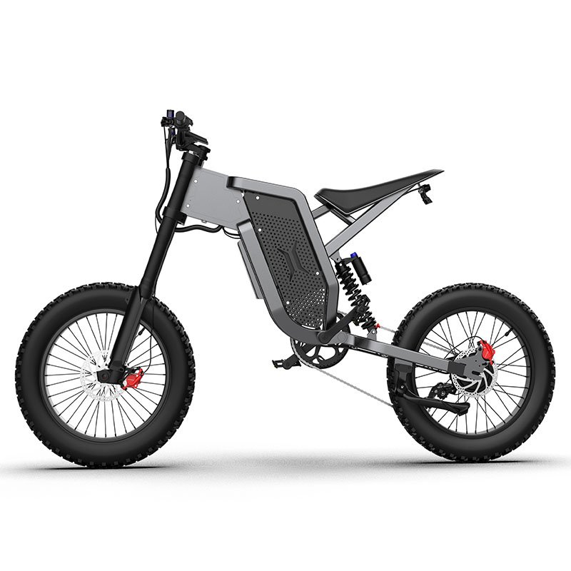 Electric Bike 2000W 35AH Battery Cross-Country Electric Mountain Bicycle 20 Inch Off-Road Men bike For Adults