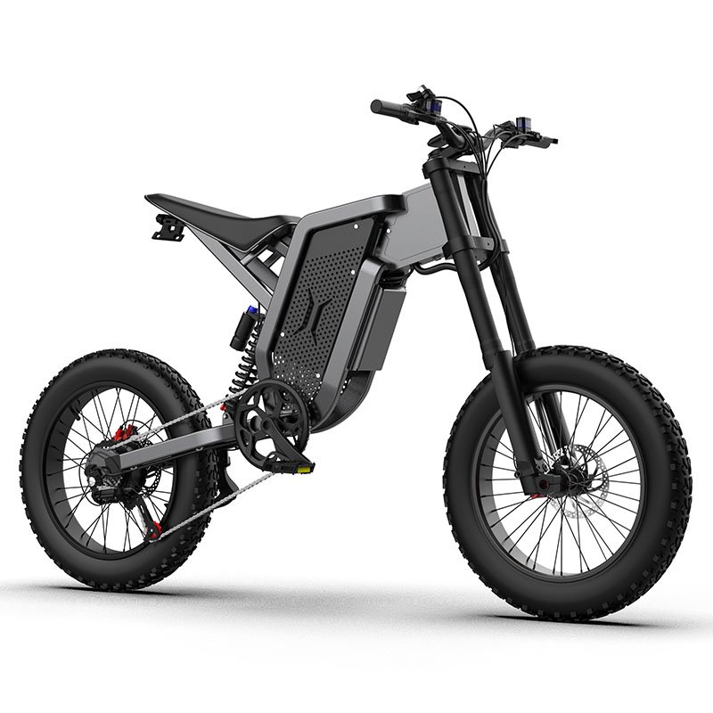 Electric Bike 2000W 35AH Battery Cross-Country Electric Mountain Bicycle 20 Inch Off-Road Men bike For Adults