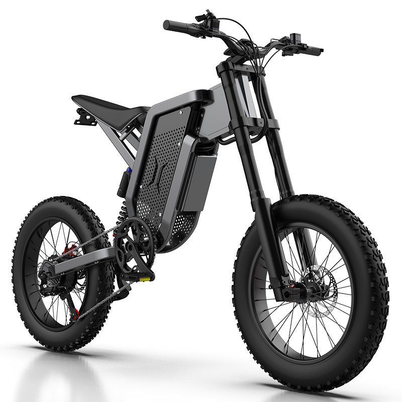 Electric Bike 2000W 35AH Battery Cross-Country Electric Mountain Bicycle 20 Inch Off-Road Men bike For Adults
