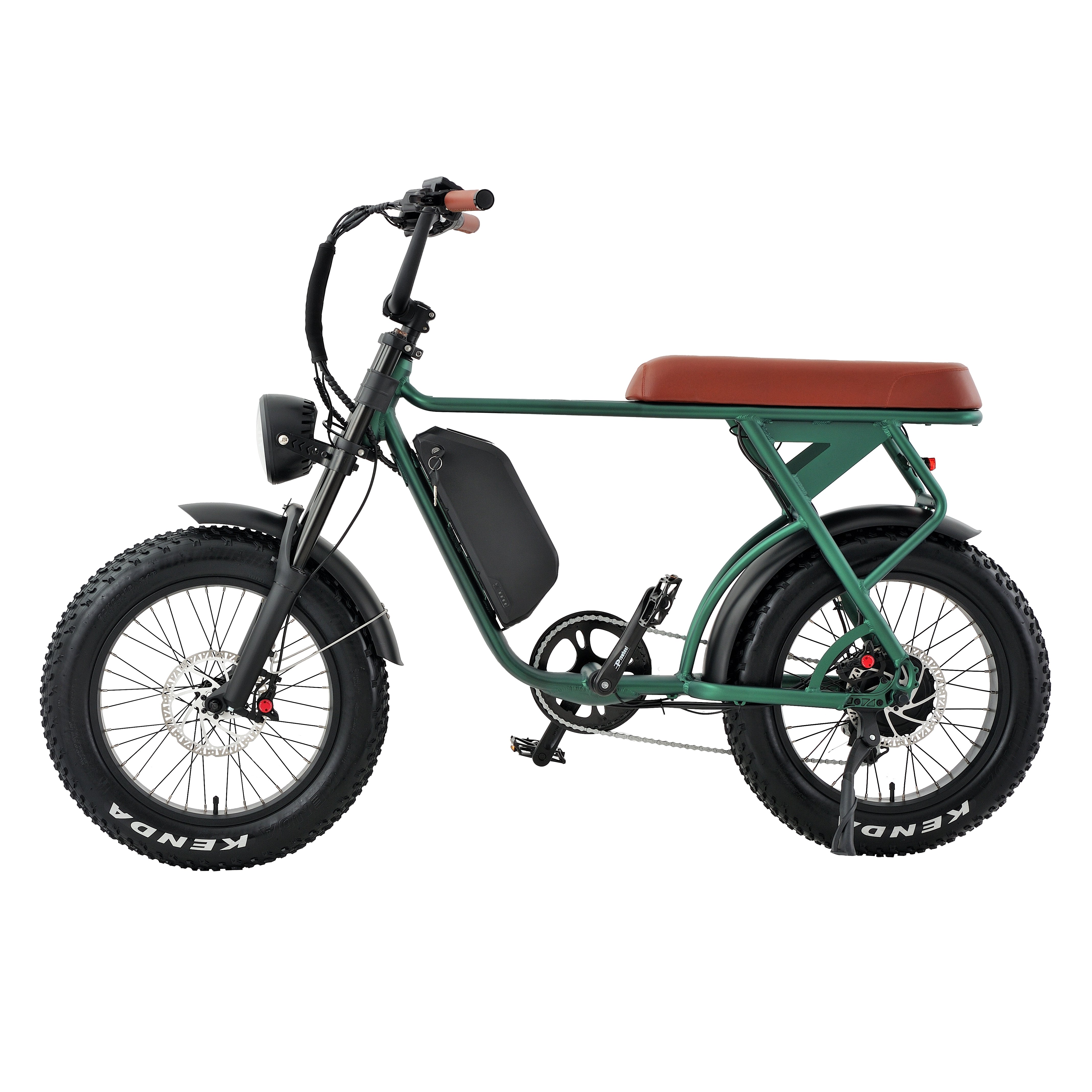 High strength aluminum alloy frame 750W48V Fat Tire electric mountain bike