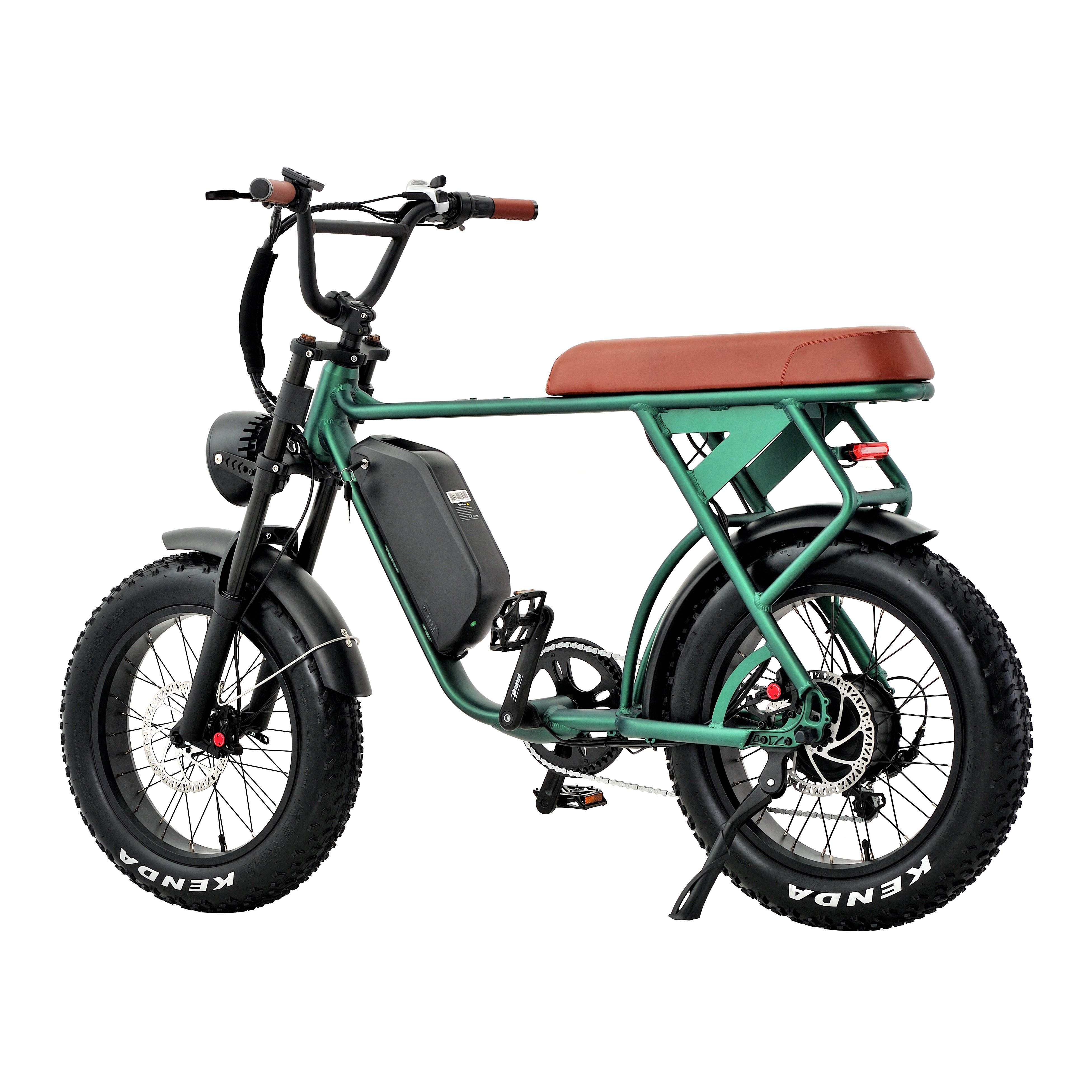 High strength aluminum alloy frame 750W48V Fat Tire electric mountain bike