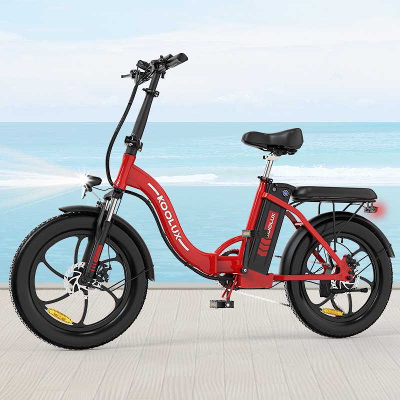 KOOLUX BK6S Big Power 20*3 inches Fat Tire Dirt 350W Enduro Motorcycle Stealth Bomber Electric E bike36V/15Ah Mountain Bike