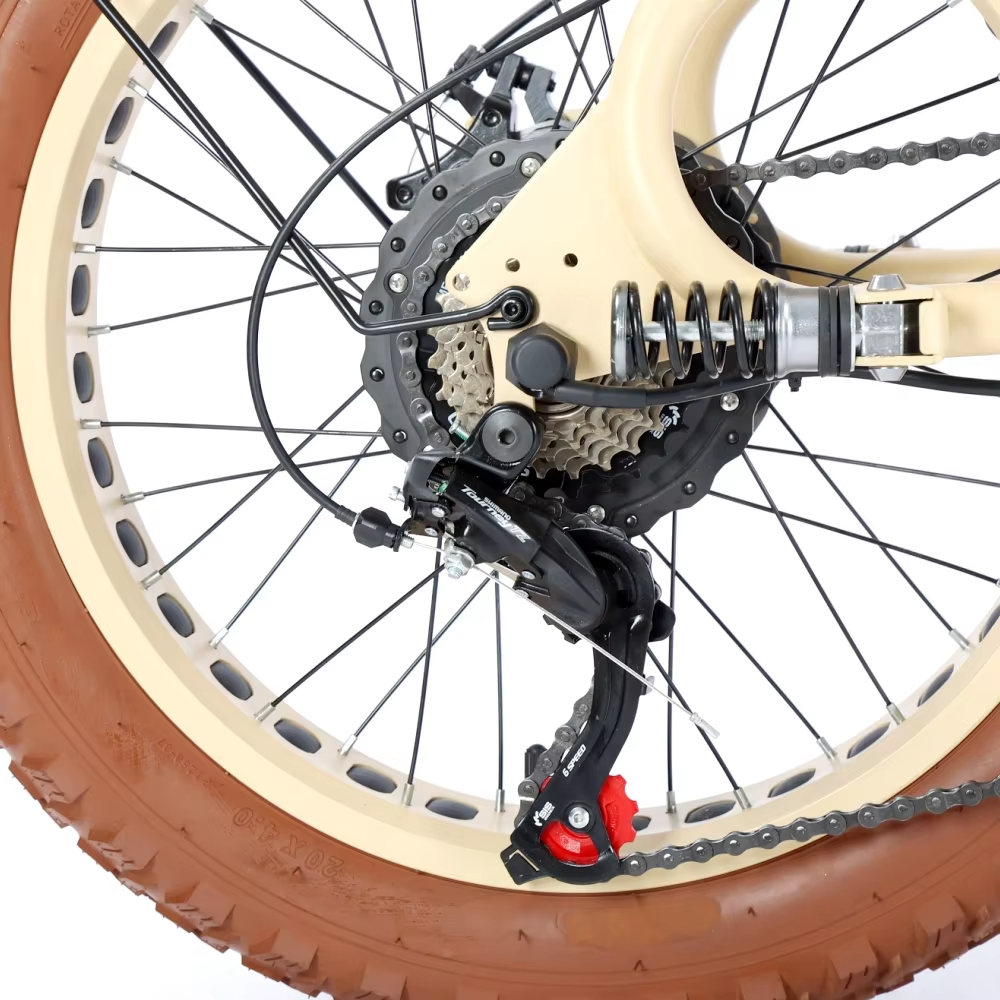 High Quality Retro Moped Electric Bicycle 500W-1500W Enduro Ebike with 1000W Power Lithium Battery 20 Inch Steel Wheel 73