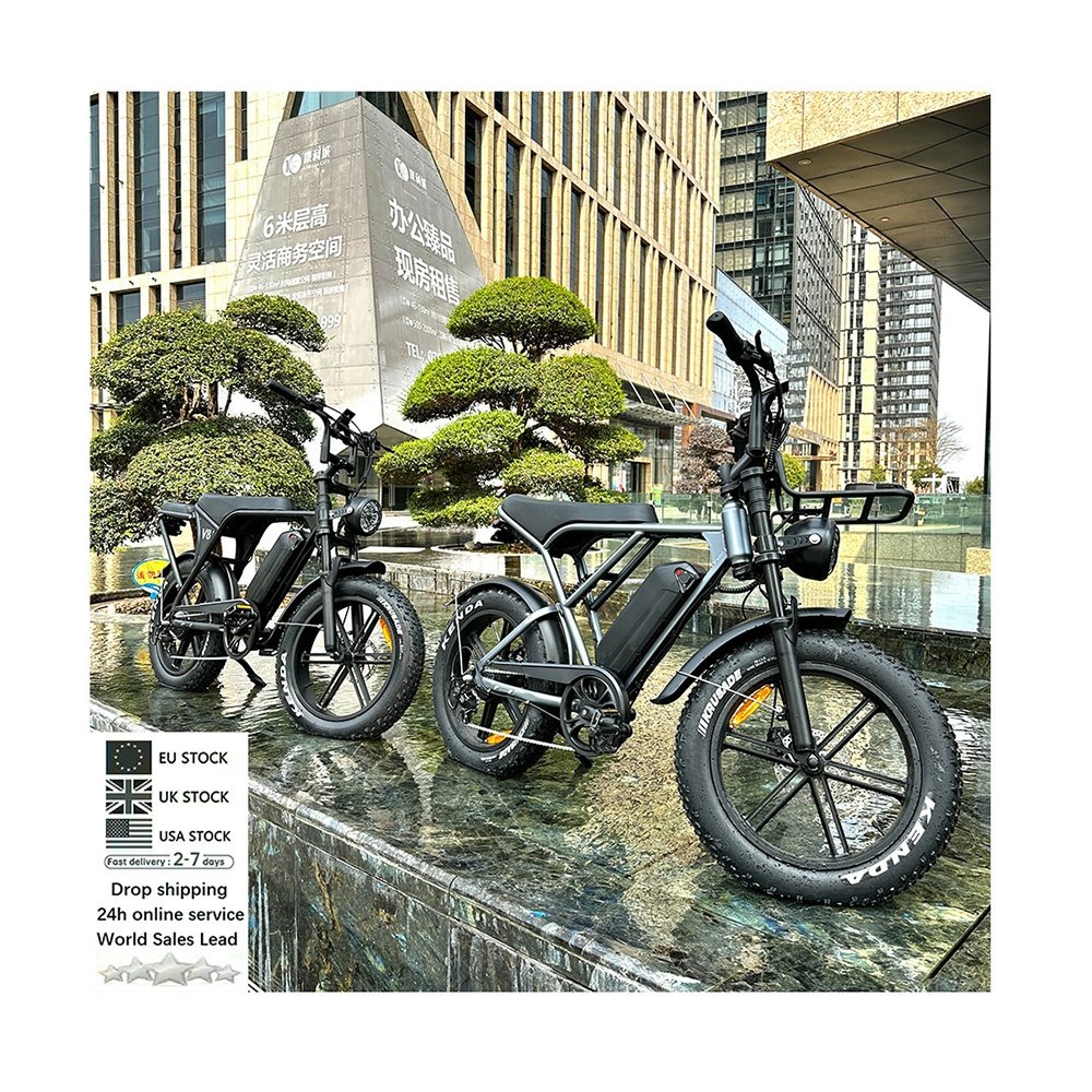 OUXI H9 ebike super e bike 73 electric fat tire bike for electric mountain bike 48V 750W electric bicycle
