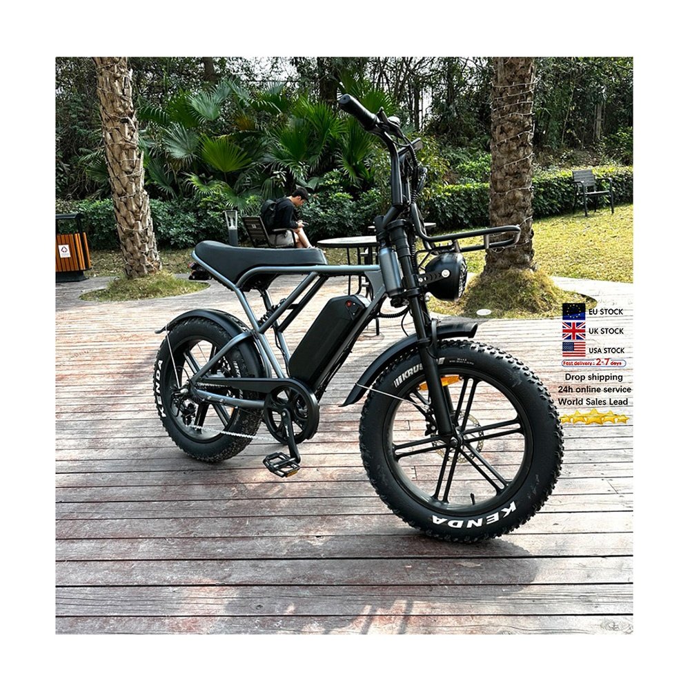 OUXI H9 ebike super e bike 73 electric fat tire bike for electric mountain bike 48V 750W electric bicycle