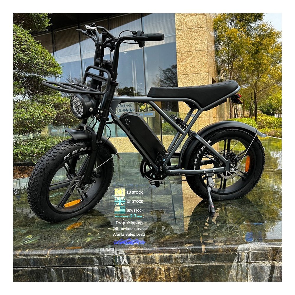 OUXI H9 ebike super e bike 73 electric fat tire bike for electric mountain bike 48V 750W electric bicycle