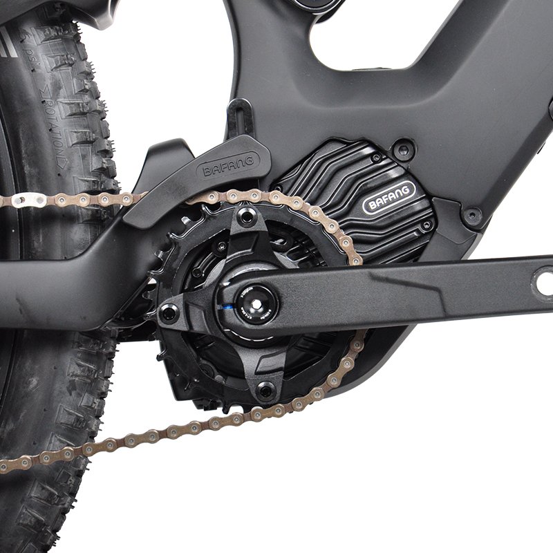 DengFu NEW Electric Mountain Bike E10 BAFANG M600 G521 500W 48V Carbon Frame E-bike