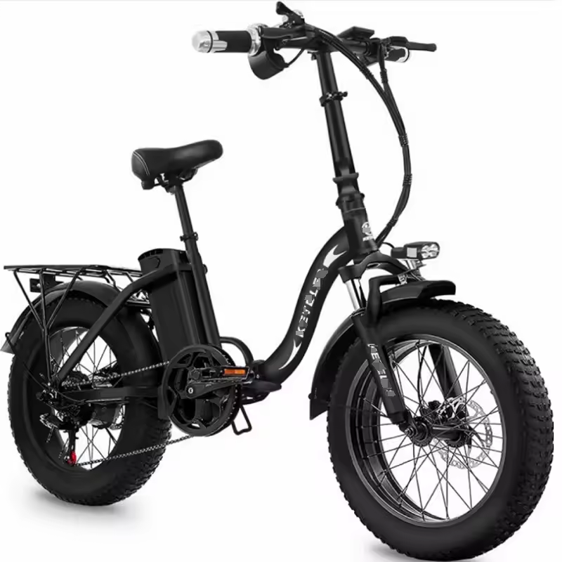 Eu warehouse 20 inch foldable ebike 1000w 48v e bikes Full suspension fat tire folding electric bike for unisex