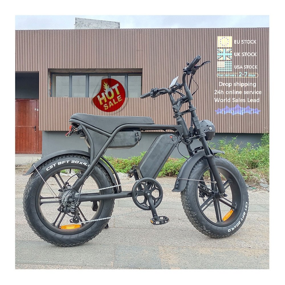 V8 max double Battery motor Fatbike e Bike cycling Adult riding bike electric bike fast ebike EU Warehouse