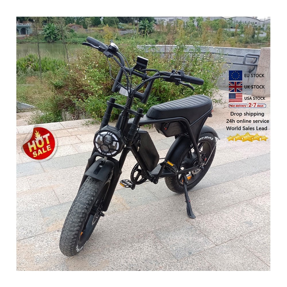 V8 max double Battery motor Fatbike e Bike cycling Adult riding bike electric bike fast ebike EU Warehouse