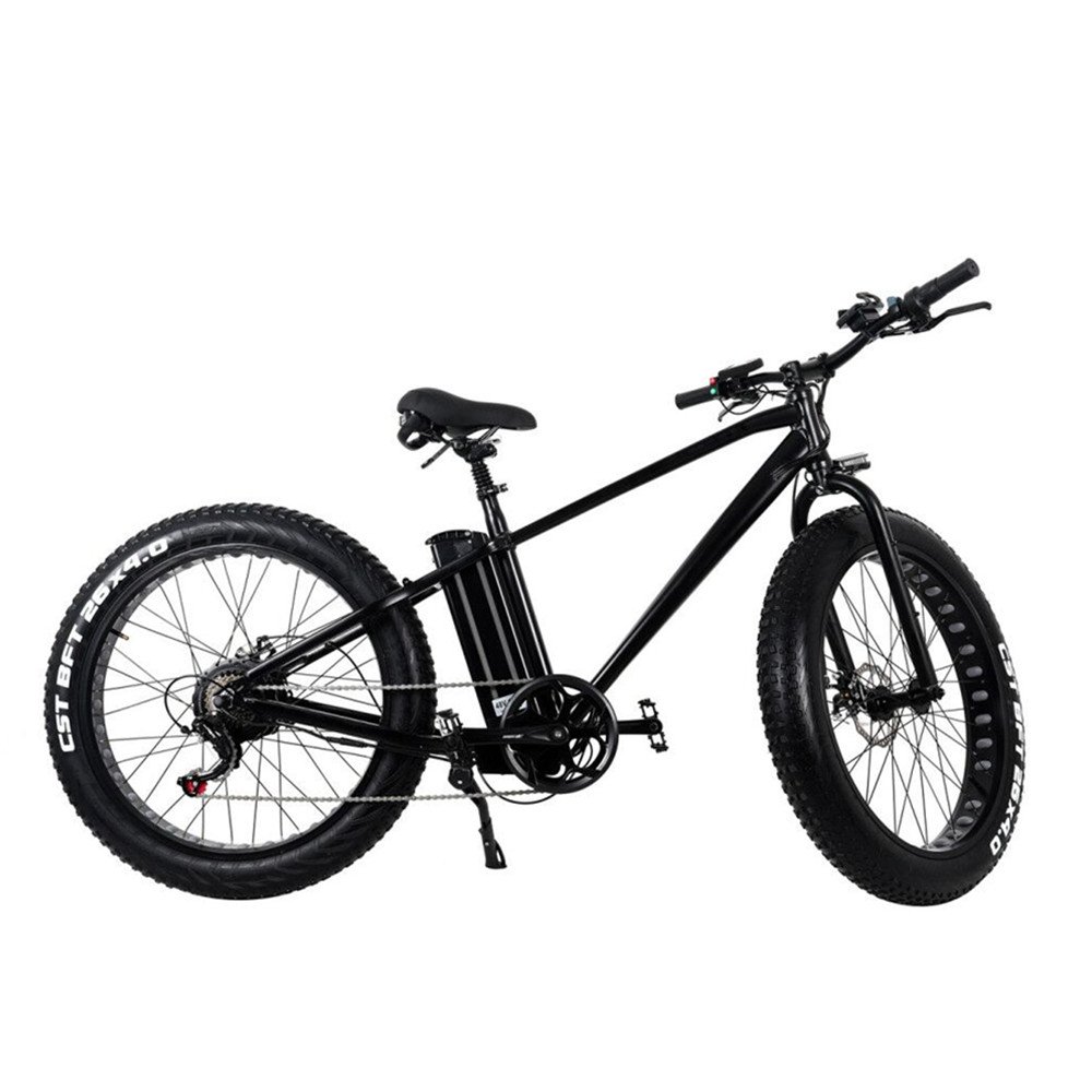 48V 15Ah 750W Electric Mountain Bike Aluminum Alloy Frame Non-Foldable 26" Fat Tyre Electric Bike