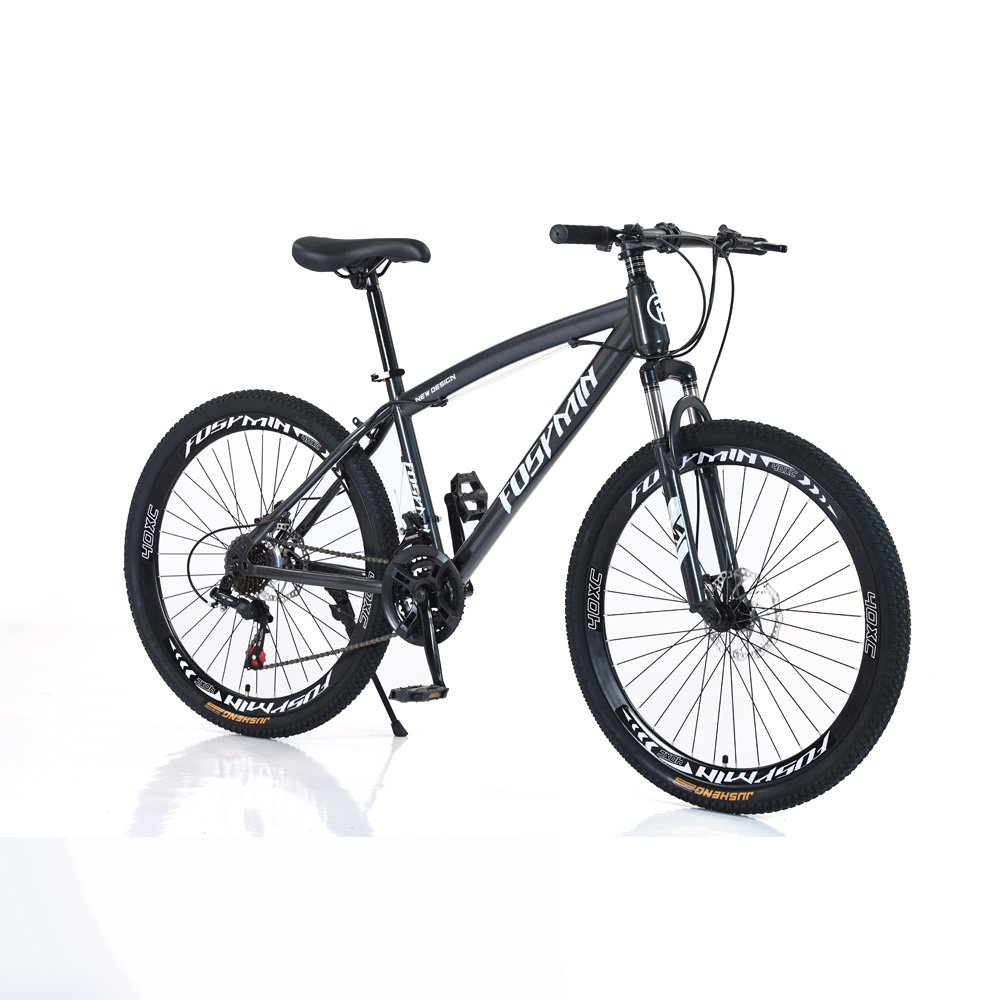 China Factory Cheap 26-Inch 21 Speed High Carbon Steel Stock Bicycle Disc Brake Spoke Wheel Customized Mountain Bike